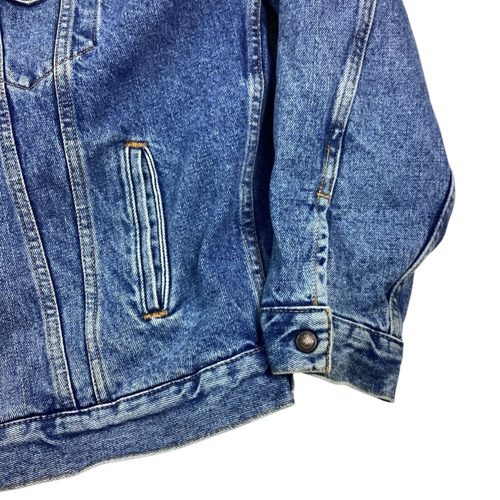 Vintage Levi’s 90s denim sherpa - Picture 6 of 7